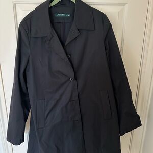 Ralph Lauren Black Trench Coat